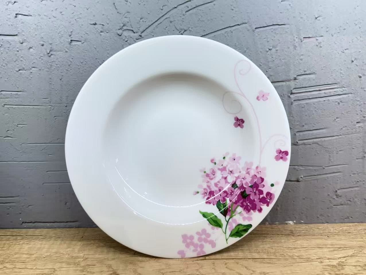 Lilac — 6-piece Rice Set (8″ deep plates)